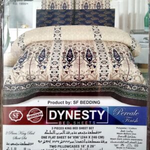 Dynesty Bed Sheet King Size Box Pack DES#506